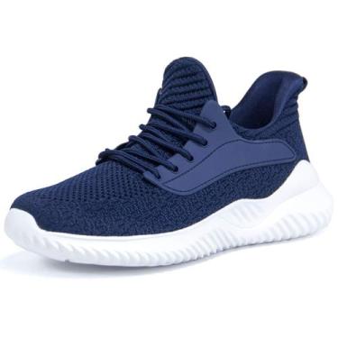 Imagem de Tênis Akk Comfy Running para homens, azul, tamanho 11
