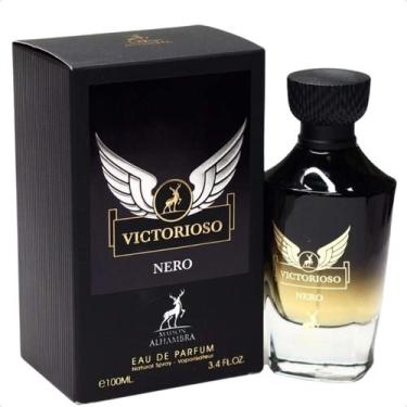 Imagem de Perfume Arabe Masculino Maison Alhambra Victorioso Nero EDP 100ml