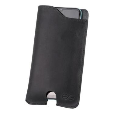 Imagem de Capa Porta Case Celular COM passador Cinto 100% Couro Bovino - NoBrand