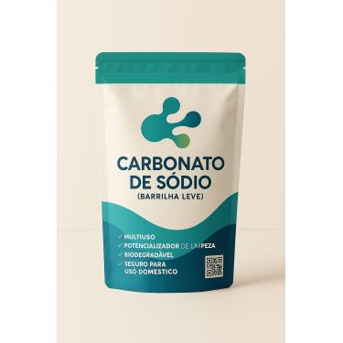 Imagem de Barrilha Leve Elevador de Ph para Piscinas - Cabonato De Sódio 100% Puro 1Kg Embalagem Abre e Fecha- X Roots Essencial