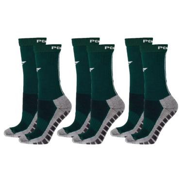 Imagem de Kit 3 Pares de Meias Penalty Grip Masculina