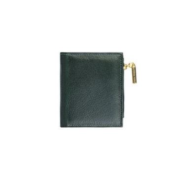 Imagem de Carteira feminina pequena de couro liso Lilian-Feminino