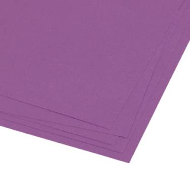 Imagem de Craftelier - Pacote com 5 cartolina de textura de lona dupla face | Material perfeito para projetos de scrapbook e artesanato | Peso 216 gramas | Tamanho 30,48 x 30,48 cm (12" x 12") - Cor orquídea