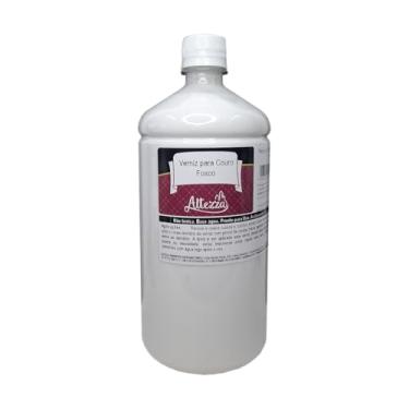 Imagem de Verniz Para Couro Fosco Sapato Tenis Bota Altezza 1000ml Base De Água Acabamento Fosco