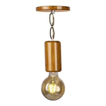 Imagem de Kit 2 - Pendente Iluminação Pergolado Teto Baixo 25Cm Altura