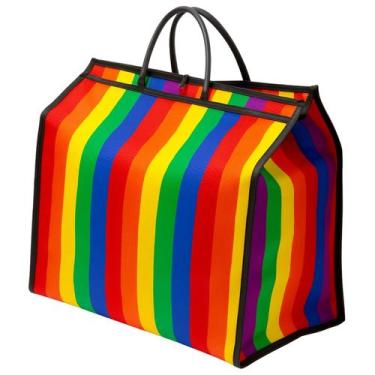 Imagem de Sacola de Feira e Mercado Nylon Resistente Prática Cores Sortidas - Da