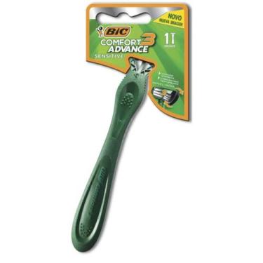 Imagem de Aparelho de Barbear Bic Comfort 3 Sensitive - 01 Unidade