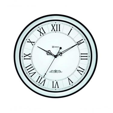 Imagem de Relógio De Parede Números Romanos Preto Fosco Herweg 6870 único