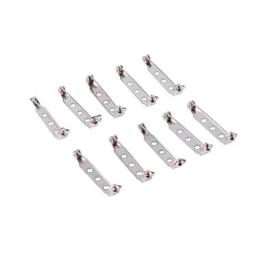 Imagem de Pssopp Pino de Segurança, Costas de Pinos Segurança Seguros Com Design Baioneta Anular, Barra Barra 50pcs Broche Back Back Rolando, Arame Material Mais Difícil para Embarcações DIY, o Pacote inclui: