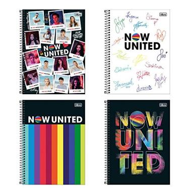 Imagem de Caderno Cd 01X1 80 Folhas, Now United, Tilibra - SORTIDO, Multicolor, 318345