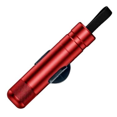 Imagem de Martelo de segurança de carro de liga de alumínio, disjuntor de janela de aço de tungstênio, ferramenta de emergência compacta e multifuncional