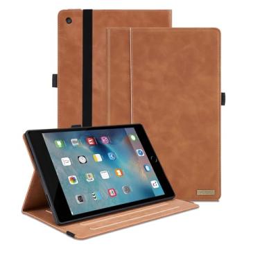 Imagem de Capa para iPad Mini 5, iPad Mini 1/2/3/4/5ª capa inteligente de visualização multiângulo de 7,9 polegadas com bolso, couro PU executivo despertar automático para iPad Mini tablet de 7,9 polegadas,
