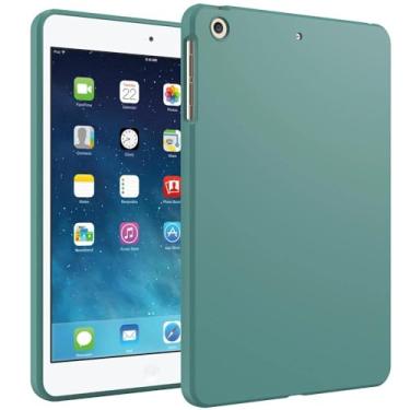 Imagem de ULXITEYU Capa para iPad 7,9 polegadas Mini 3ª, 2ª, 1ª geração (modelo antigo), fina e leve, macia, à prova de choque, fina capa traseira para tablet, verde militar