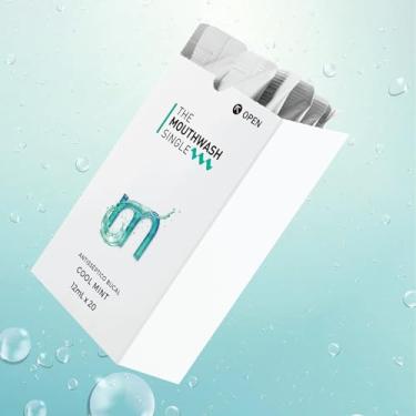 Imagem de Enxaguante bucal em sachê (stick-pack)