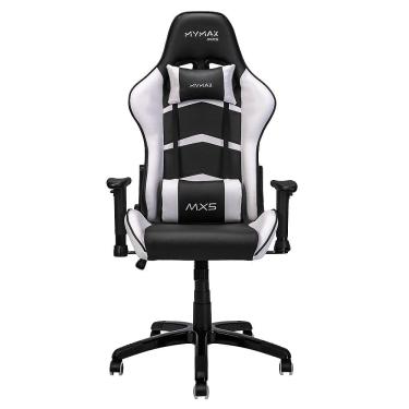 Imagem de Cadeira Gamer MX5 Giratoria Preto e Branco - MYMAX