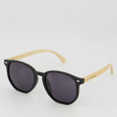 Imagem de Óculos de Sol Hang Loose Rectan Preto, Único