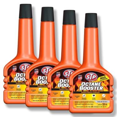 Imagem de Aditivo para Combustivel OCTANE BOOSTER 200ml STP 4 unidades