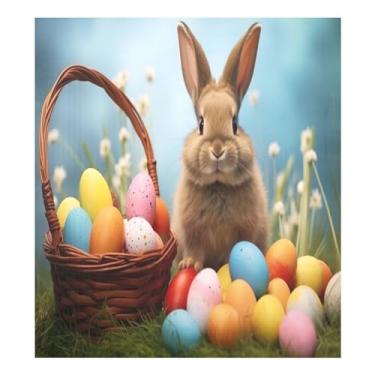 Imagem de Blueangle Capa magnética de ovos de páscoa para lava-louças, decoração da capa frontal da máquina de lavar louça, adesivos de eletrodomésticos, adesivos de eletrodomésticos, adesivo magnético