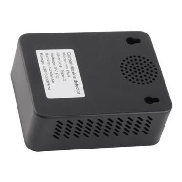 Imagem de RiToEasysports Detector de Co2 Com Display Em Tempo Real, Sensor Semicondutor de Precisão de Faixa 400-5000ppm de 1ppm para Laboratório de Depósito Com Efeito de Estufa (#11)