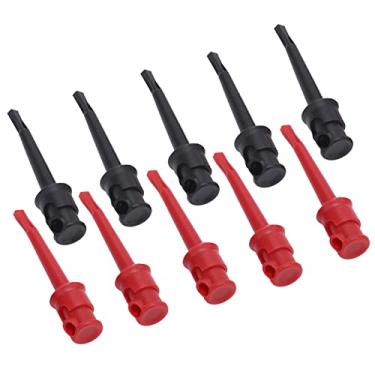 Imagem de Fafeicy Ganchos de Teste 5 Conjuntos, Mini Clipes de Garra Tipo Multímetro Kit de Teste Elétrico de Sonda, Adapta-se a Multímetros, de Tensão e de Circuito de Rotina