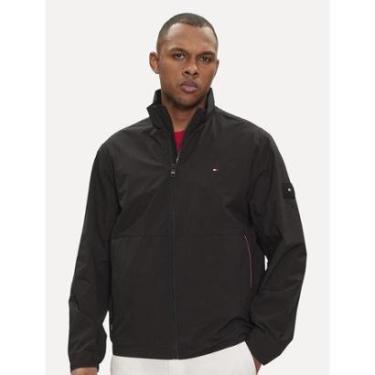 Imagem de Jaqueta Tommy Hilfiger Nylon Blouson Preta-Masculino