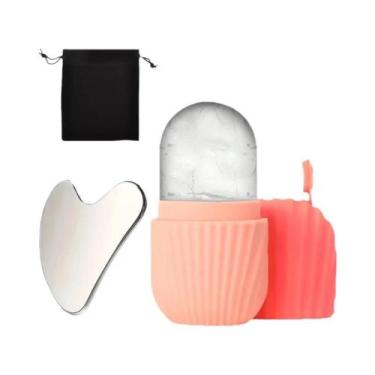 Imagem de Conjunto De Ferramentas De Limpeza Facial Em Aço Inoxidável Em Forma D