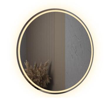 Imagem de Espelho LED 3 Cores Banheiro Dual Touch c/ Desembaçador - Fino Inox, 9