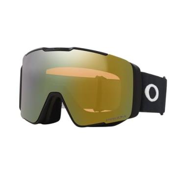 Imagem de Oakley Óculos de neve Line Miner L Pro preto fosco com Prizm Sage Gold e Prizm Iced Iridium Lens + capa