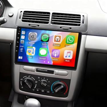 Imagem de Atualização estéreo de rádio automotivo Android 14 de 10,1 polegadas para Chevy Cobalt 2007-2010 substituição de rádio com tela sensível ao toque GPS Navi Head Unit com carplay sem fio e câmera de