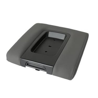 Imagem de omoZone Tampa do apoio de braço do console central do banco dianteiro cinza compatível com Chevrolet Chevy Silverado Suburban Tahoe GMC Sierra Yukon XL 22881398