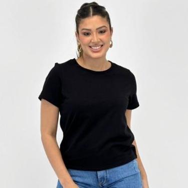 Imagem de Camiseta Malwee Básica Manga Curta Feminina-Feminino
