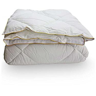 Imagem de Edredom Toque de Plumas Queen 2,40 X 2,60 Branco/Unico Niazitex Branco Queen Cameba