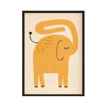 Imagem de Arte De Parede Para Quarto Infantil, Impressão Nórdica De Coelhos Flor