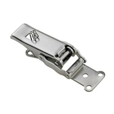 Imagem de Caixa de ferramentas de aço inoxidável com trava de ferrolho equipamento industrial fivela de porta de armário 1 peça