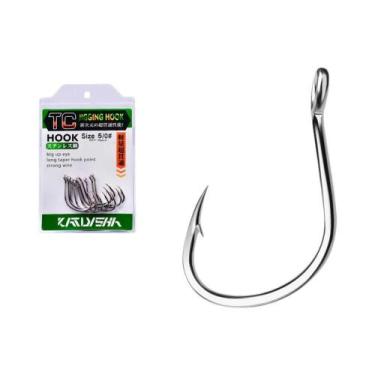 Imagem de Anzol Simples De Aço Carbono De Alta Qualidade Com Espinhos, Antiferru