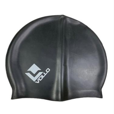 Imagem de Touca Natação e Hidroginástica Silicone VN301-1 Vollo Preta