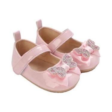 Imagem de Sapatos De Princesa Com Laço Para Meninas De 0 a 1 Ano, Moda Primavera