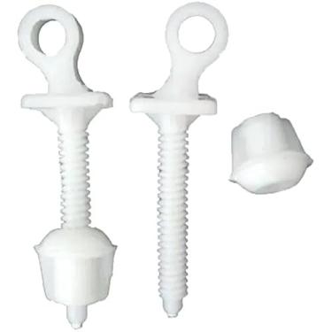 Imagem de Par de Parafusos Para Cadeira de Banho Comum Mebuki