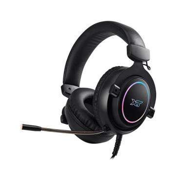 Imagem de Headset Gamer XT Racer Supreme XTH-320, RGB, Drivers de 50mm, USB 2.0, Profissional, Preto - XTH-320-Unissex