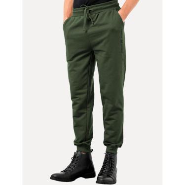 Imagem de Calça John John Moletom Masculina New Basic Rusty Verde Escuro-Masculino