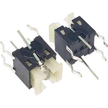 Imagem de Micro interruptores 10 peças/conjunto YT2182 6 * 6 * 7 mm SMT interruptor tátil de botão com 5 cores LED micro interruptor de redefinição (cor: azul)