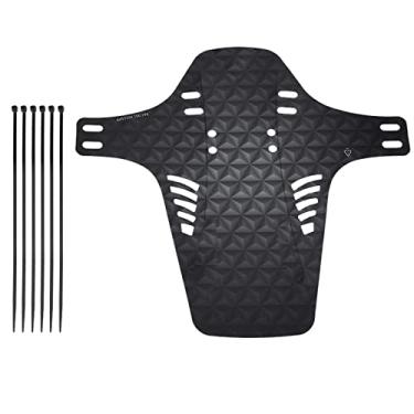 Imagem de Guarda-lamas de pneu de roda traseira de mountain bike de estrada para-lamas de bicicleta acessório leve guarda-lamas de plástico durável para bicicletas de estrada mountain bikes (F)