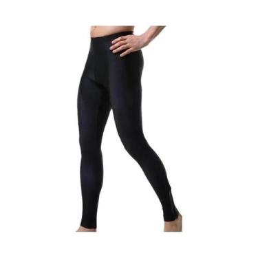 Imagem de Calças De Ciclismo Masculinas De Inverno Com Forro De Fleece Quente E 