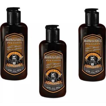 Imagem de Loção Hidratante Pos Barba 140ml Silver Line Classic Kit 03 Unid