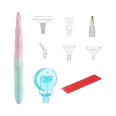 Imagem de Kit De Ferramentas Para Pintura Diamante 5D Fosco: Caneta, Rolo Aplica