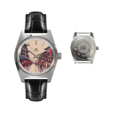 Imagem de Relógio Mecânico Masculino De 36MM Com Corda Manual, Design Bauhaus, M