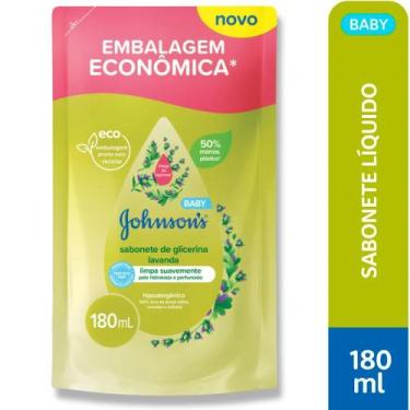 Imagem de Sabonete Líquido de Glicerina Johnsons Baby Lavanda 180ml - Johnson'S 