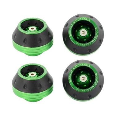 Imagem de Protetores De Roda Para Motocicleta 4PCS, Protetores Universais De Rod