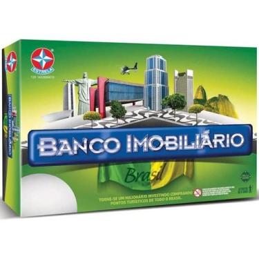 Imagem de Jogo Banco Imobiliário Brasil Brinquedos Estrela