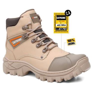 Imagem de Bota Botina Masculina de Segurança Trabalho E.P.I Com C.a Original - C